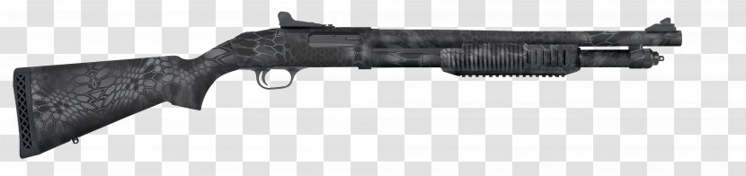 Trigger Mossberg 500 O.F. & Sons Shotgun Firearm - Flower - Watercolor Transparent PNG