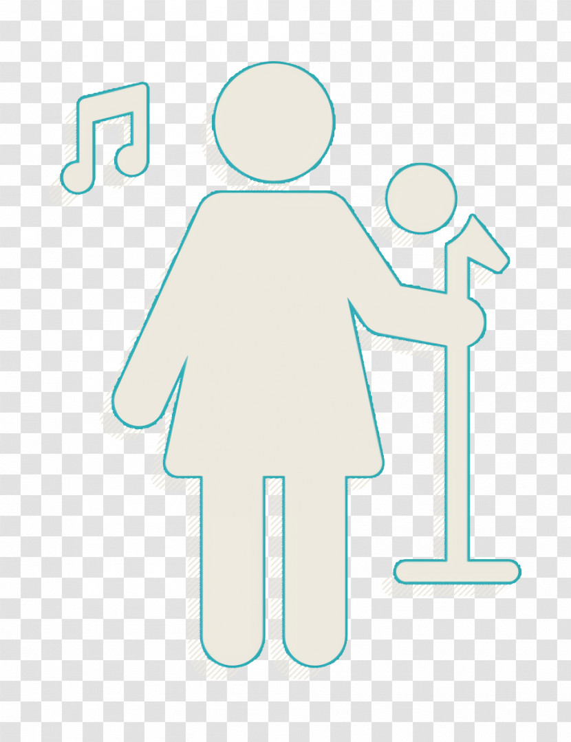 Music Icon Professions Icon Singer Icon Transparent PNG