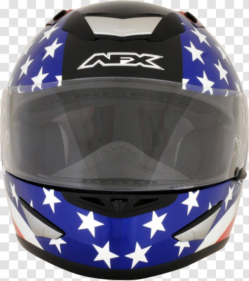 Motorcycle Helmets Flag Of The United States Racing Helmet - Bicycles Equipment And Supplies Transparent PNG