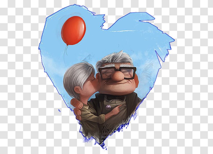 Carl Fredricksen Ellie Pixar Animation Film - Flower Transparent PNG