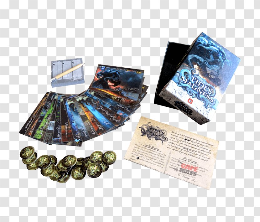 Portal Games Tides Of Madness Board Game Wydawnictwo Card - Tide Brand Transparent PNG