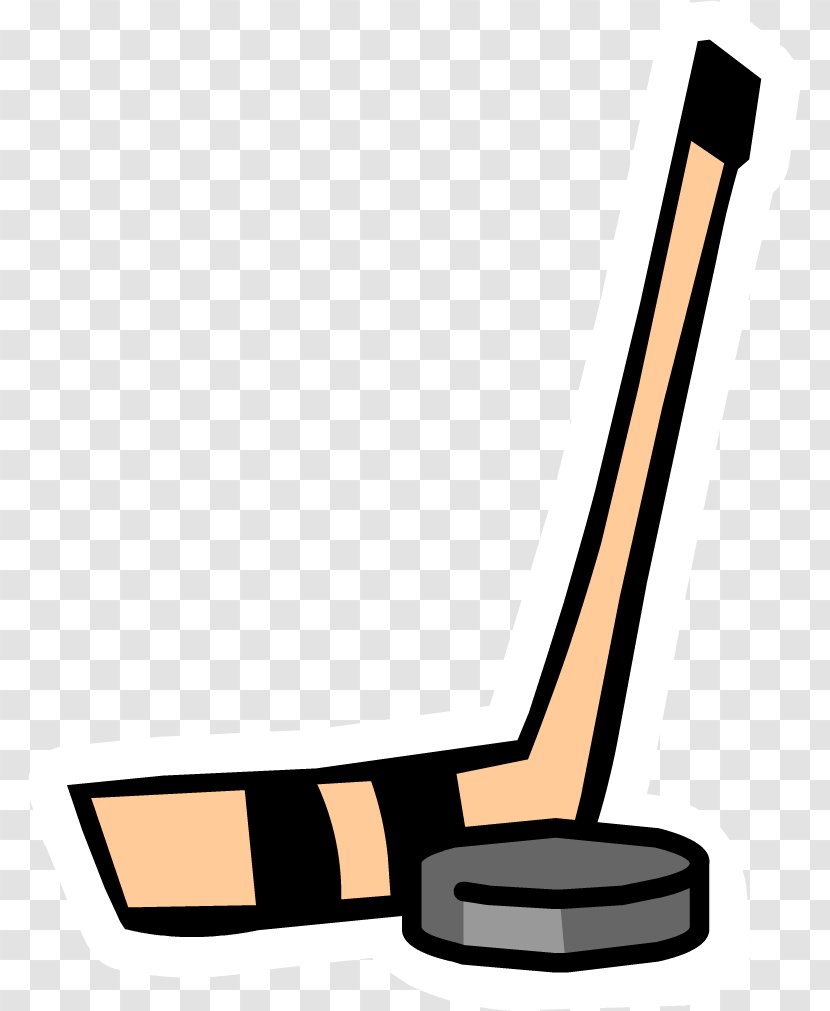 Hockey Stick Puck Cartoon Clip Art - Goaltender Transparent PNG