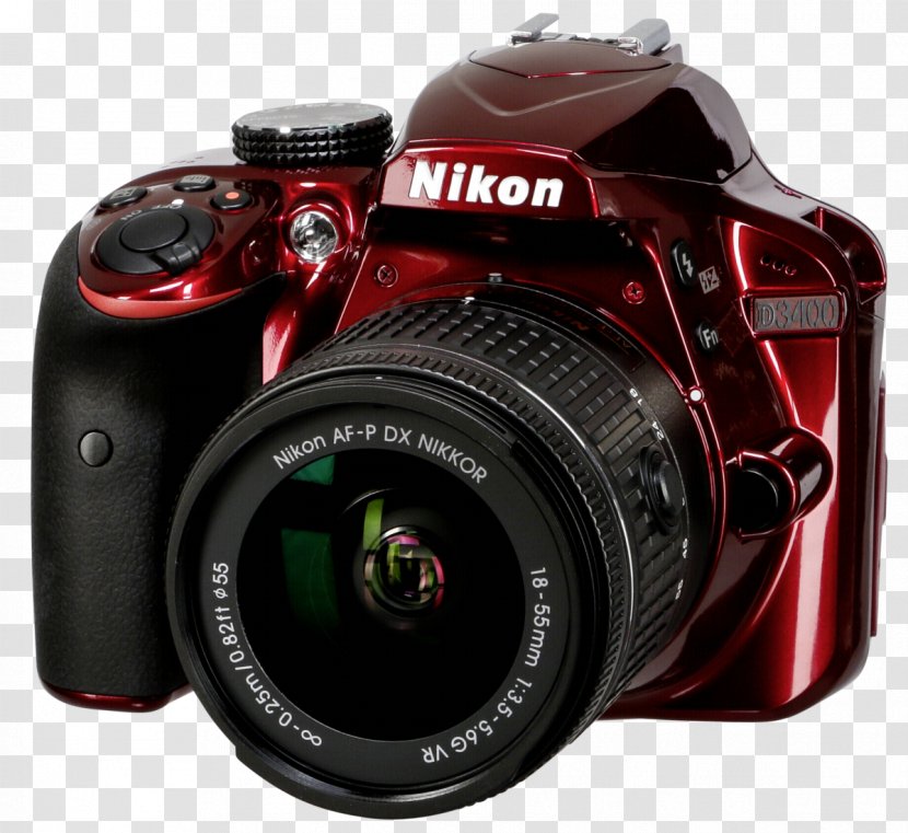 Digital SLR Nikon D3400 Camera Lens Single-lens Reflex Transparent PNG