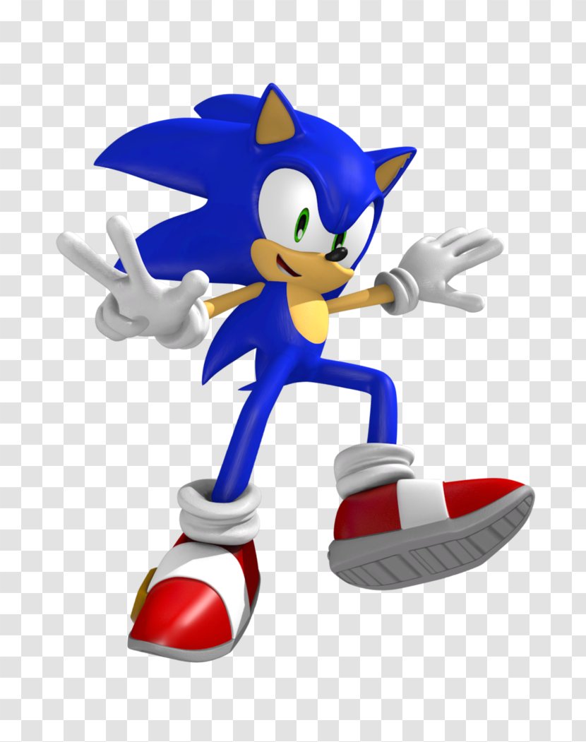 Sonic 3D Shadow The Hedgehog SegaSonic - Figurine Transparent PNG