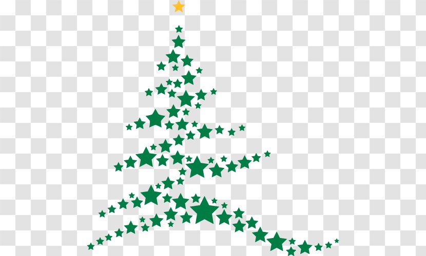 Christmas Tree Spruce Star - Branch Transparent PNG