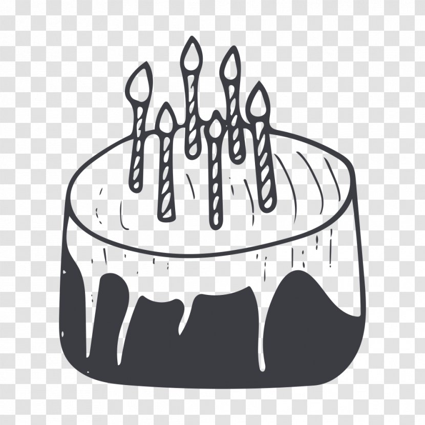 Birthday Cake Torte Black Forest Gateau - White Transparent PNG