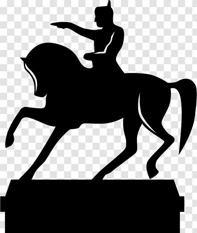 David Equestrian Statue Sculpture - Bridle - Monuments Transparent PNG