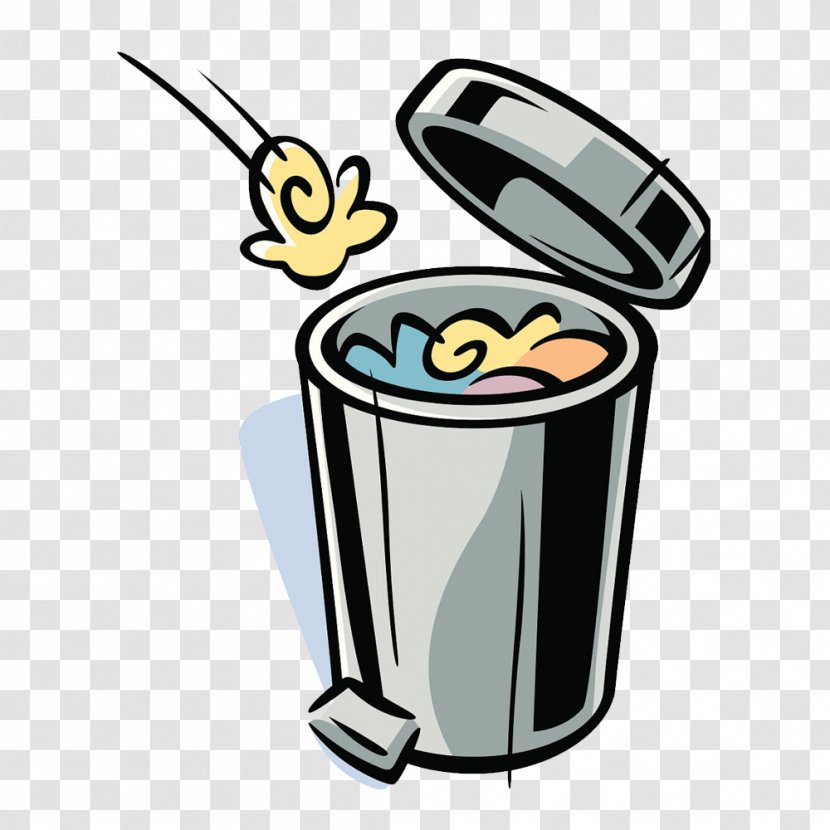 Cartoon Stick Man Illustration Of Smiling Man Poking Out Of The Dustbin  Garbage Can. Royalty Free SVG, Cliparts, Vectors, and Stock Illustration.  Image 87812341.