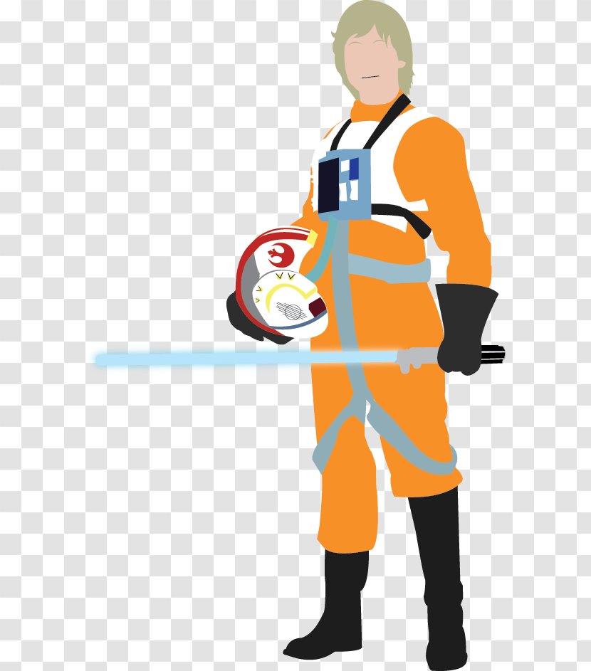 Luke Skywalker Anakin Clip Art - Clothing - Uniform Transparent PNG