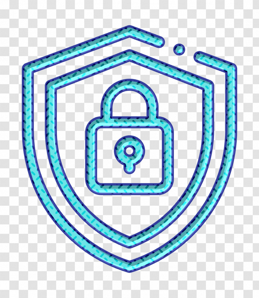 Protection Icon Shield Icon Big Data Icon Transparent PNG