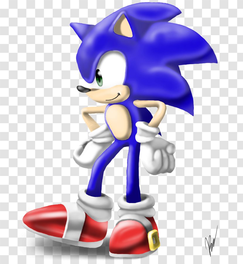 Sonic The Hedgehog Soap Forces 3D Blast Shadow - Ahem Watercolor Transparent PNG