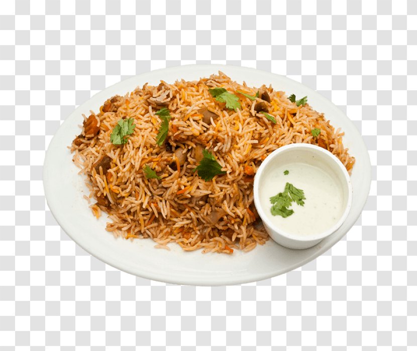 Hyderabadi Biryani Indian Cuisine Fried Rice Vegetarian - Naan - Bityani Transparent PNG