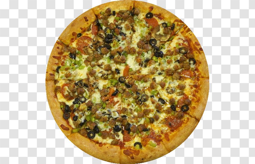 California-style Pizza Sicilian Vegetarian Cuisine Big Nick's - Cheese Transparent PNG