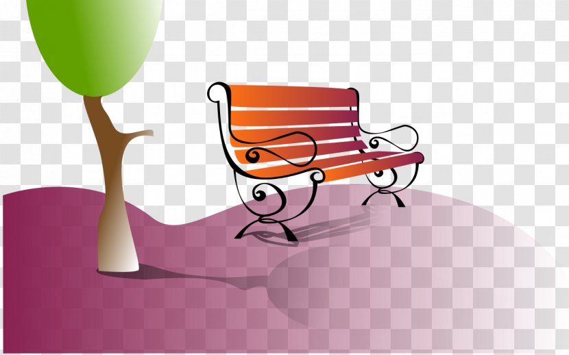 Bench Clip Art - Furniture - Arboles Transparent PNG