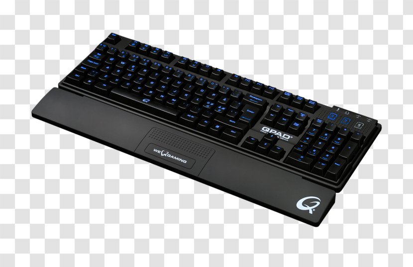 Computer Keyboard Mouse Qpad Mk-50 Pro Gaming Mechanical QPAD MK-80 - Space Bar Transparent PNG