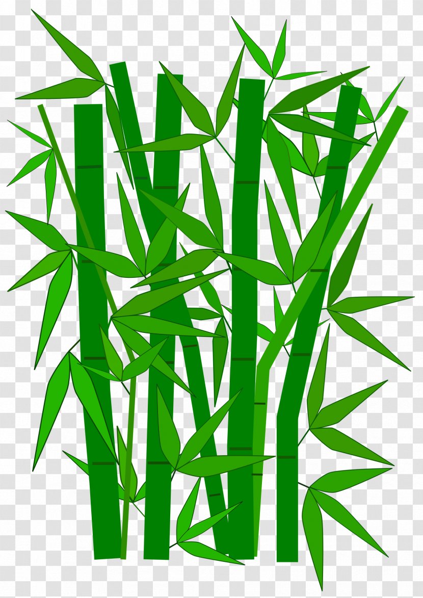 Bamboo Textile Green Clip Art - Plant Stem - Smokestack Cliparts Transparent PNG