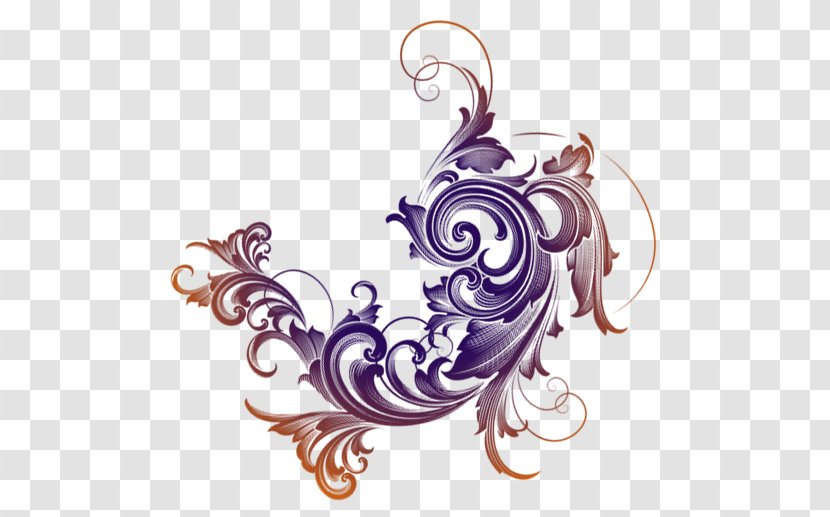 Graphic Design Art - Ornament - Scroll Pattern Transparent PNG