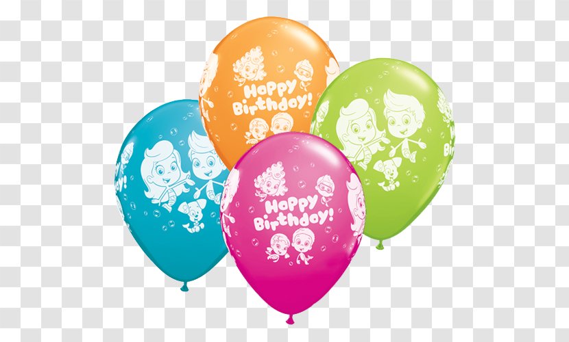 Toy Balloon Birthday Cake Party - Happy To You Transparent PNG