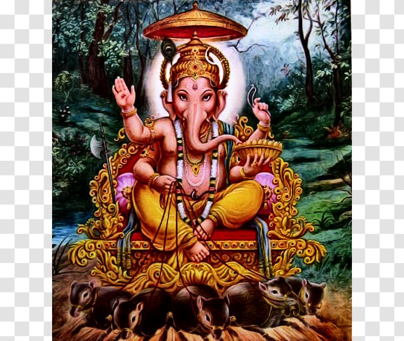 Shiva Karni Mata Temple Ganesha Rat Kali - Ganesh Chaturthi Transparent PNG