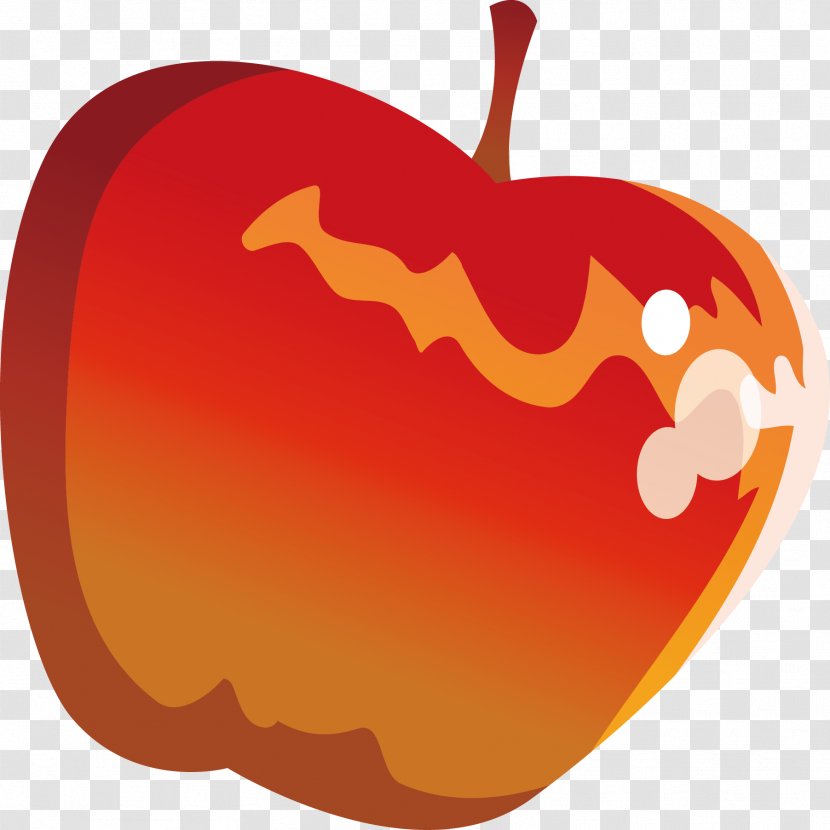 Apple Cartoon Animation - Flower - Vector Transparent PNG