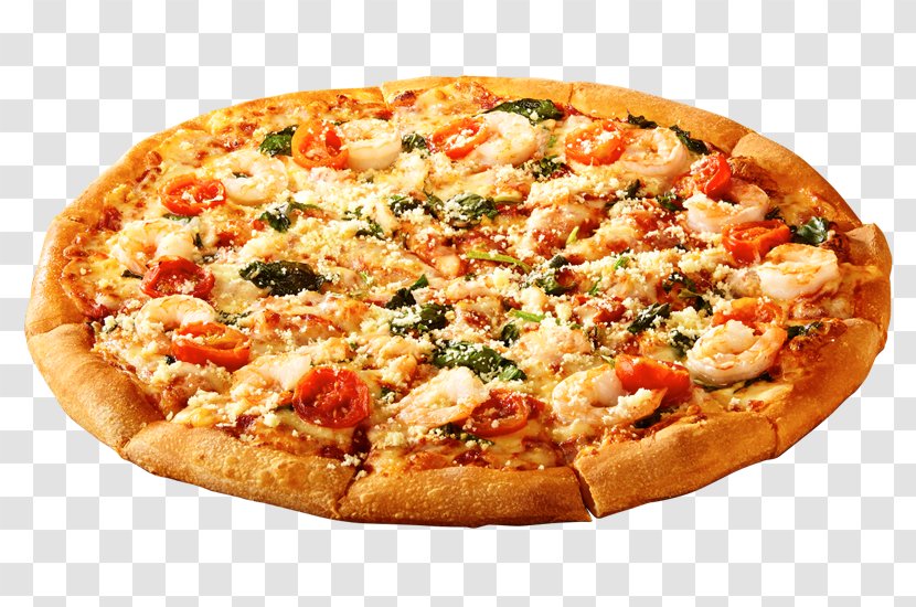 California-style Pizza Sicilian Seafood Domino's - Menu - Pancake Rolled With Crisp Fritter Transparent PNG