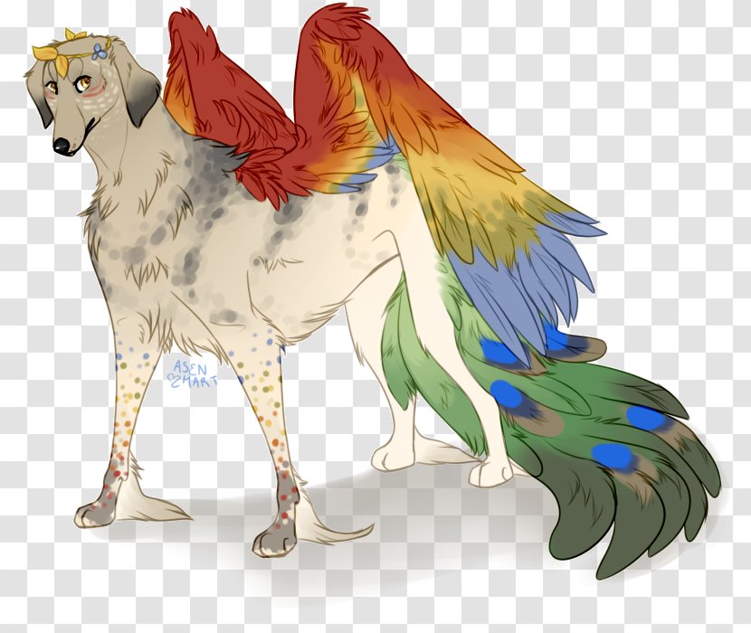 Dog Rooster Chicken Legendary Creature - Organism Transparent PNG