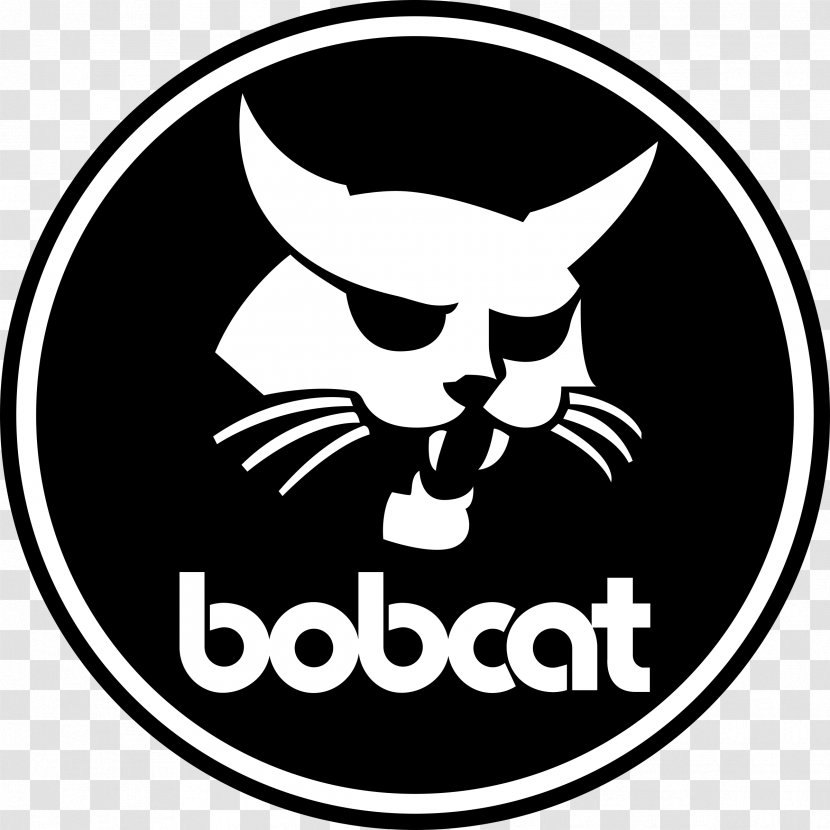 Bobcat Company Heavy Machinery Skid-steer Loader Logo Decal - Black - Machine Transparent PNG