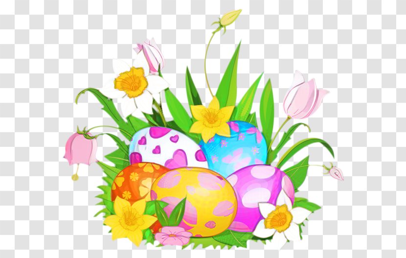 Egg Hunt Easter Floral Design Bunny Transparent PNG