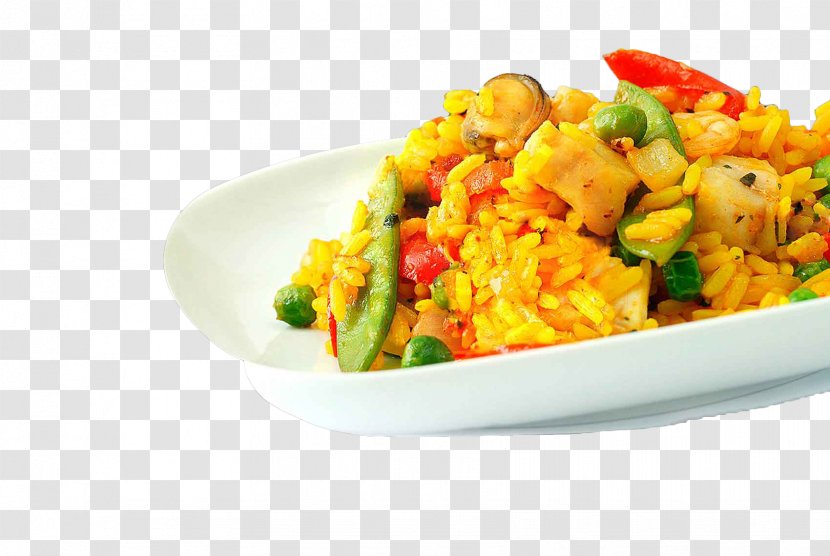 Fried Rice Balti Paella Recipe - Cuisine Transparent PNG