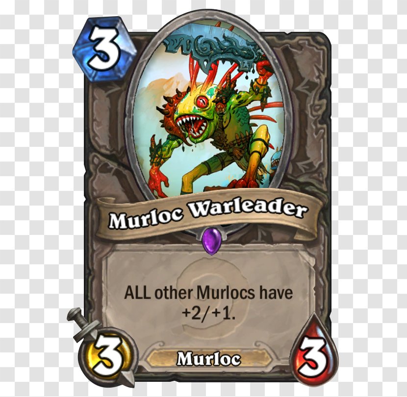 The Boomsday Project Murloc Warleader Playing Card Video Games Blizzard Entertainment - Top Secret Cards Groomsmen Transparent PNG
