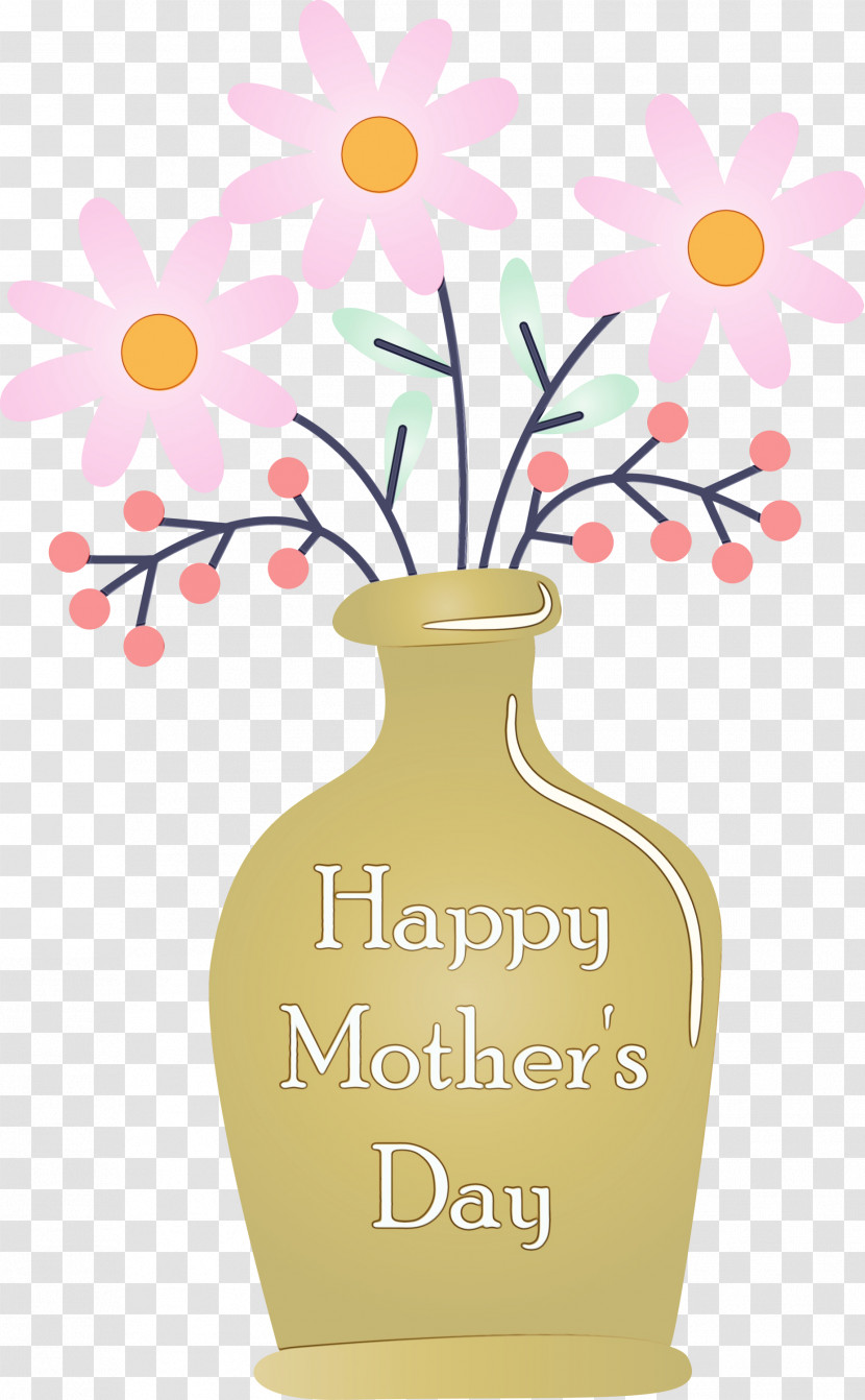 Vase Yellow Wildflower Flower Plant Transparent PNG