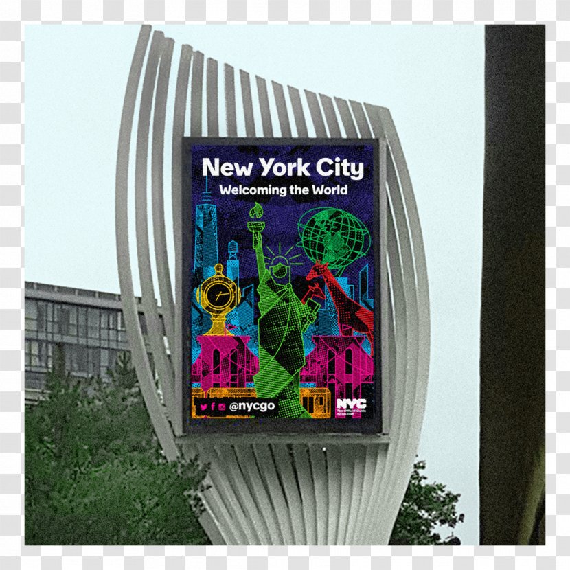 Advertising Campaign NYC & Company: Guide To Display Poster - Rebranding - Out Of Home Transparent PNG