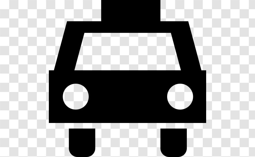 Cartoon Taxi - Symbol - Logo Transparent PNG