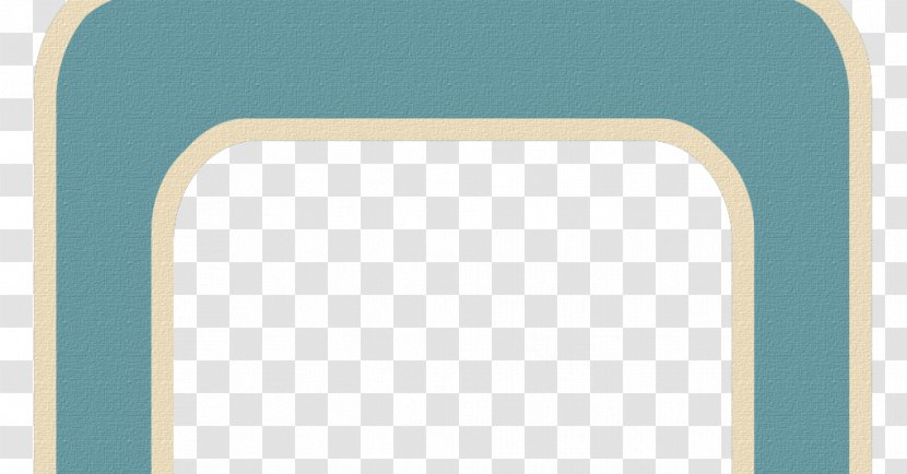 Rectangle Line - Microsoft Azure - Teal Frame Transparent PNG