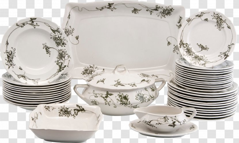 Tableware Plate Service De Table Furniture - Teacup - Cookware Transparent PNG