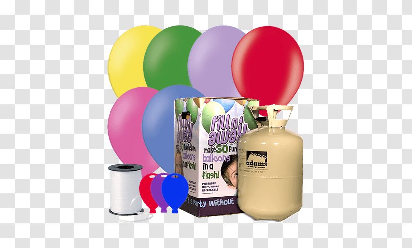 Toy Balloon Helium Gas Cylinder - Ribbon Transparent PNG