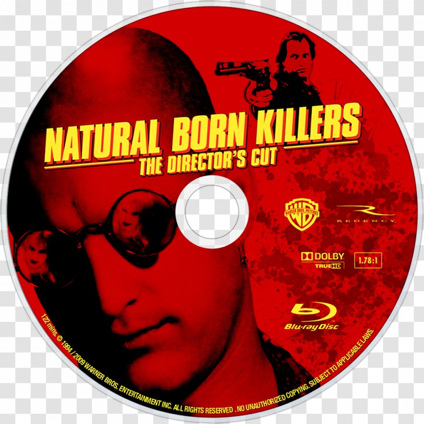 Compact Disc Natural Born Killers Blu-ray Disk Storage - Bluray Transparent PNG
