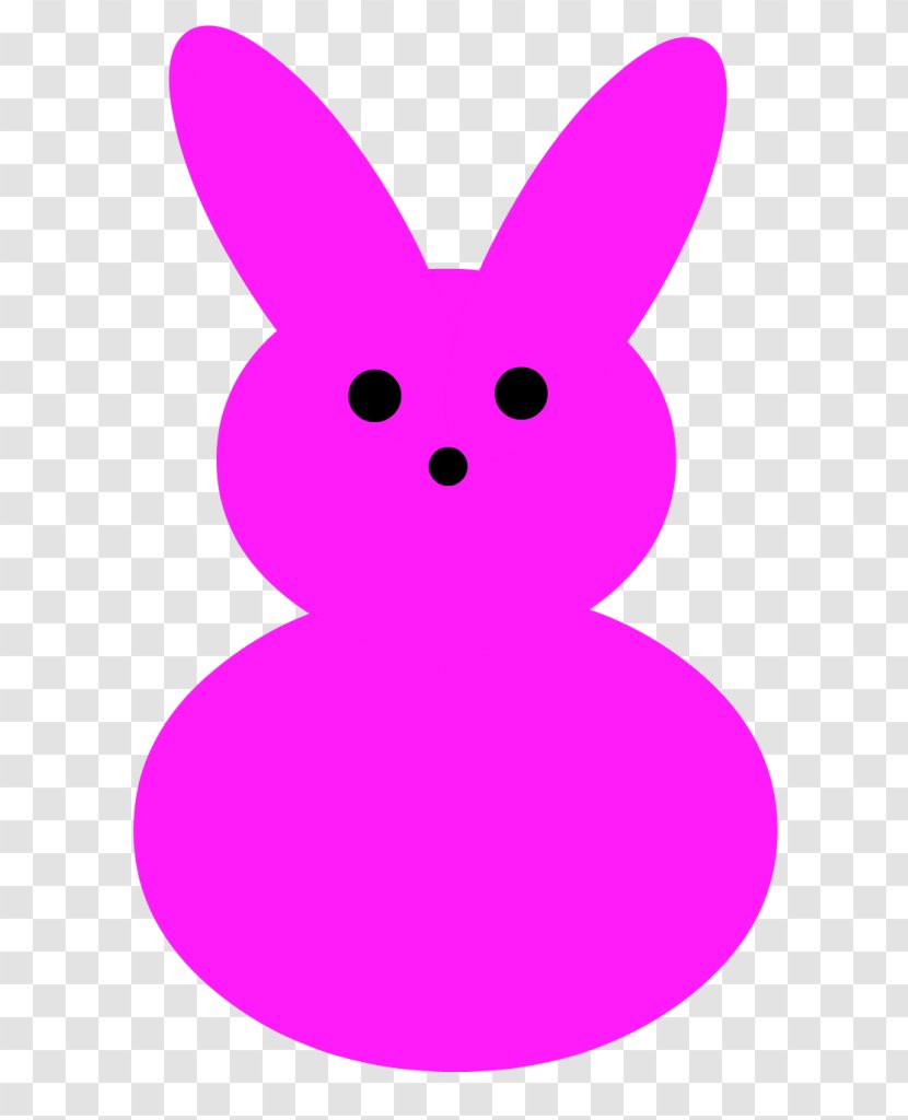Rabbit Easter Bunny Peeps - Frame - Peep Transparent PNG