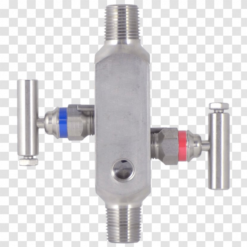 Block And Bleed Manifold Needle Valve Measurement Piping Plumbing Fitting - Hardware - OMB Valves Double Transparent PNG