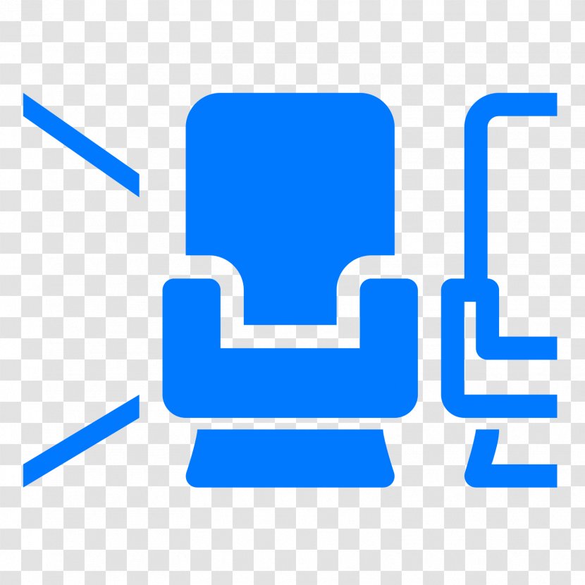 Airplane Flight Aircraft Seat - Logo Transparent PNG