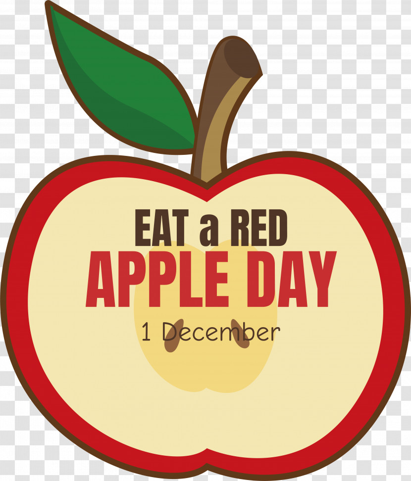 Red Apple Eat A Red Apple Day Transparent PNG