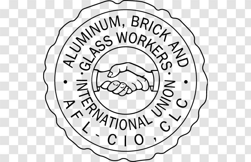 Trade Union Laborer White Clip Art - Black And - Afl Logo Transparent PNG