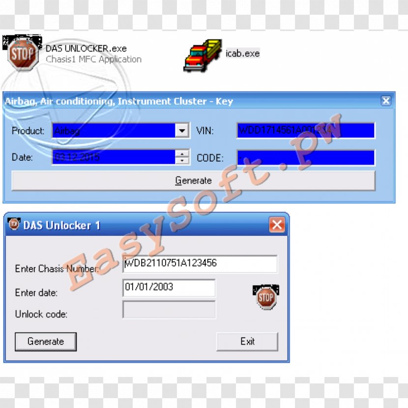 Computer Software Program Unlocker Airbag - Ecu Repair Transparent PNG