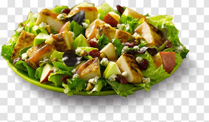 Chicken Salad Caesar Fast Food Wendy's - Vegetarian - Dressing Transparent PNG