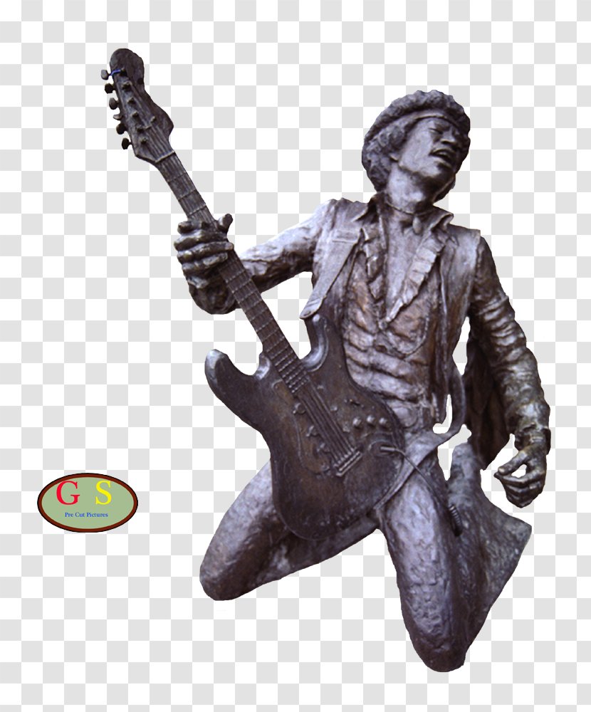 Statue Figurine Bronze Sculpture - George Harrison - John Lennon Transparent PNG