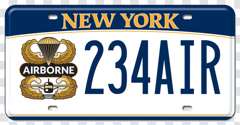 New York City Vehicle License Plates Car United States Coast Guard Auxiliary State Department Of Motor Vehicles - Watercolor Transparent PNG