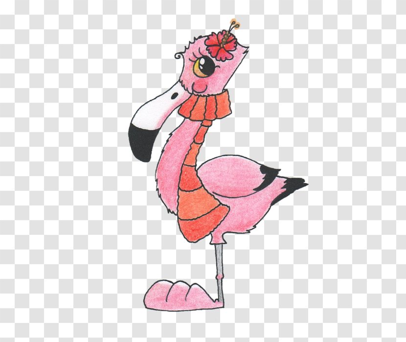 Costume Design Beak Pink M Clip Art - Bird - Flamingo Watercolor Transparent PNG