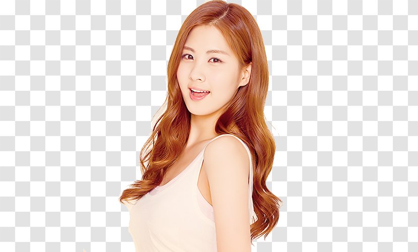Seohyun Long Hair Coloring Layered Step Cutting - Cartoon Transparent PNG