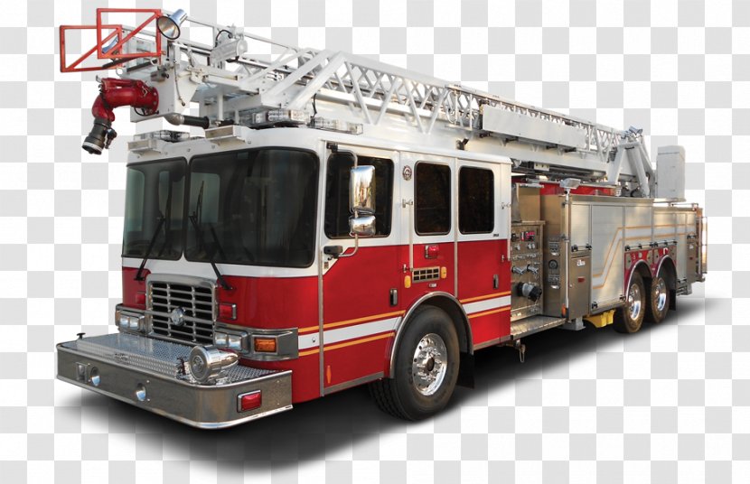 Fire Engine Department Car Motor Vehicle - Firefighting Transparent PNG