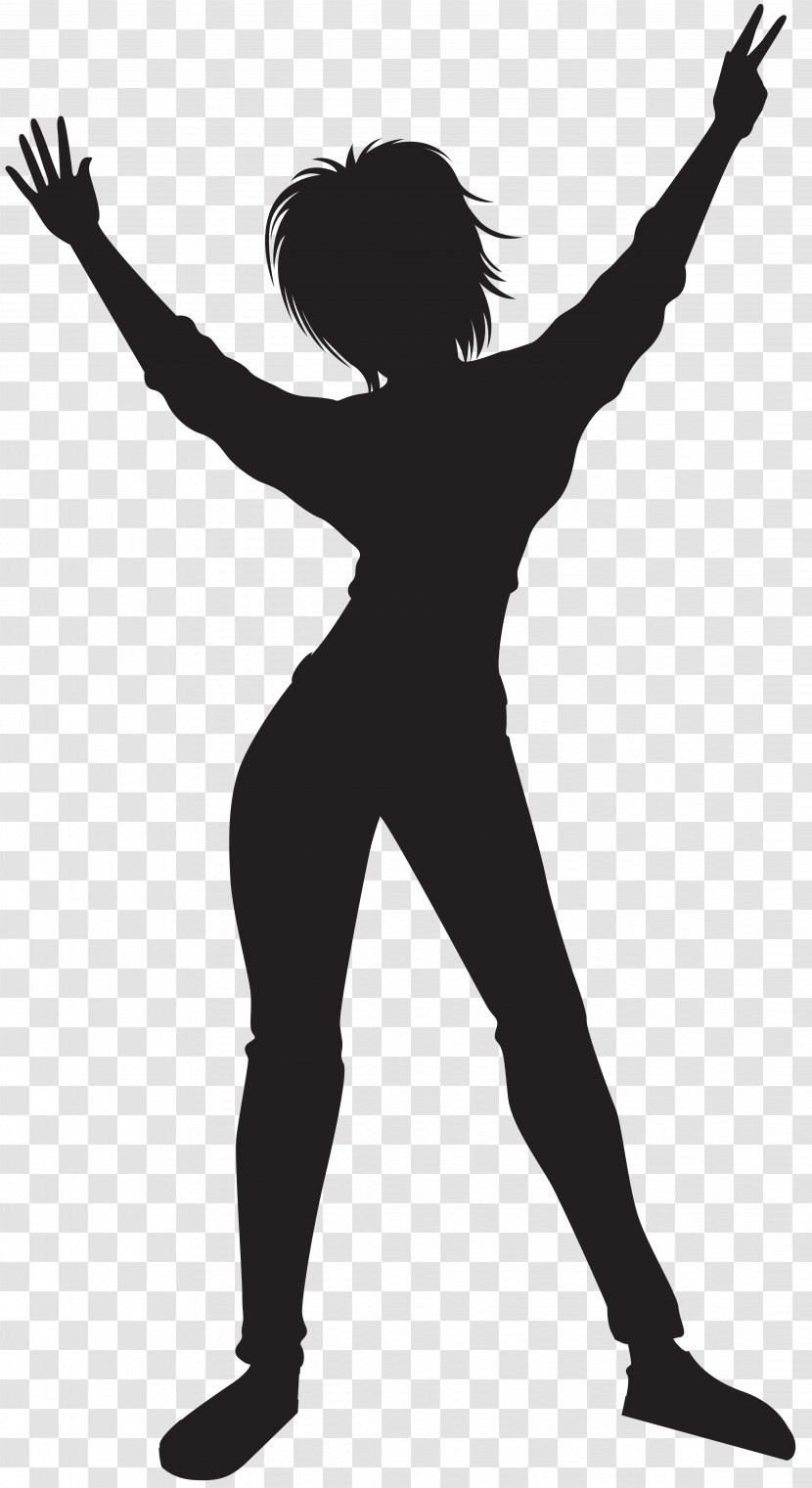 Dance Art Silhouette Clip - Dancing Transparent PNG